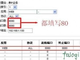 Fast(迅捷)FD880R路由猫端口映射怎么设置