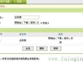 企业路由器应用——应用限制
